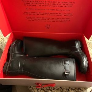 Black Hunter Rain Boots
